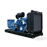 Groupe électrogène diesel Yuchai 300 kW refroidi par eau, démarrage électrique 24 V, ATS, télécommande, 1800 tr/min, 50/60 Hz, 220 V, châssis ouvert