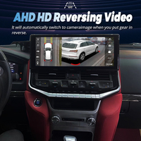 Écran QLED 16,3 pouces Android pour TOYOTA Land Cruiser 200 LC200 LC300 Mise à niveau 2023 Charge sans fil Multimédia GPS Stéréo