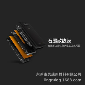 Láminas de Grafito Flexibles de Grado Industrial para Disipación de Calor en Electrónica - Product Image 1