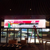 Écran LED de bienvenue publicitaire personnalisé pour porte de magasin en couleur intérieure P2mm Affichage LED sans couture pour épissure Panneau LED pour boutique
