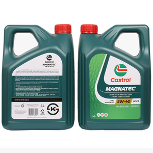 น้ำมันหล่อลื่นเครื่องยนต์สังเคราะห์แท้ 5W-40 4 ลิตร C3 สำหรับ <span class=keywords><strong>Castrol</strong></span> CF SN CAS-MAEC-<span class=keywords><strong>5W40</strong></span>-<span class=keywords><strong>4L</strong></span>-KOR-003 ของแท้ - Product Image 1