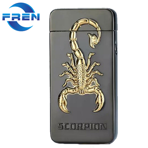 Fren USB có thể sạc lại Đại Bàng rồng Thuốc lá nhẹ hơn giá rẻ Windproof Plasma kim loại nến xì gà Bật lửa cắm trại lửa nhẹ hơn - Product Image 6