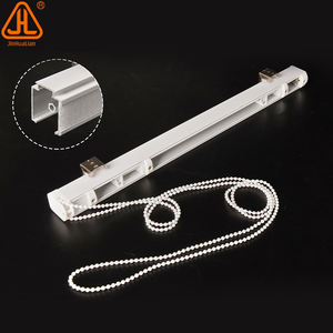 Cina fabbrica all'ingrosso europeo classico romano tende in alluminio <span class=keywords><strong>tenda</strong></span> guida regolabile kit meccanismo <span class=keywords><strong>con</strong></span> catena - Product Image 1