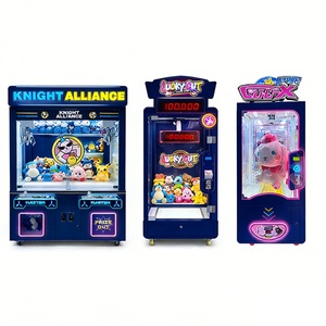เครื่องเล่นเกมคีบตุ๊กตาขนาดเท่าคนจริง สำหรับงานอีเว้นท์ ดึงดูดความสนใจ ออกแบบได้ตามต้องการ อุปกรณ์เกมอาร์เคดแบบอินเทอร์แอคทีฟ - Product Image 2
