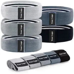 Wholesale Anti Slip Hip Circle Exercise Fitness Band Gym Resistant Bands Fitness Resistance Bands