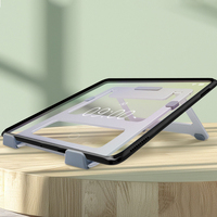 MK872 2026 Nuevo Soporte Plegable Portátil para Mini Laptop, Soporte de Aluminio para Computadora Portátil, Soporte para Teléfono