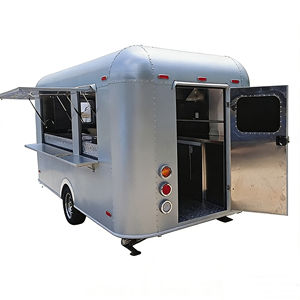 Carrito de Comida Móvil de Acero Inoxidable con Forma Combinada para Hot Dogs y Helados, Carrito para Eventos en Parques de 13 pies con 2 Años de Garantía - Product Image 4