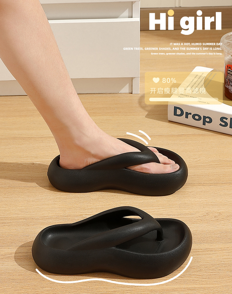 Summer Beach Slippers Fashion Casual Flip-flops Comfortable Soft Sole EVA Filp Flops Shoes