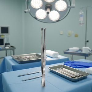 Pince à disséquer les tissus et les poumons RUSS-MODEL pince à pansement en acier inoxydable droite personnalisée CE hôpital médical PK 3 ans - Product Image 3