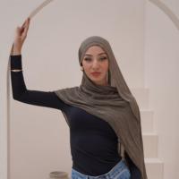Hijabs RH Co, hijab en viscose léger et respirant, très vendu, avec sous-capuchon, qualité supérieure