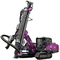 Machine de forage minier automatique avec système de changement de tige, équipement de forage rotatif pour trous de dynamitage