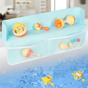 Protection anti-éclaboussures en silicone pour douche de salle de bain, support de rangement pour jouets d'enfants, étagère de jeu, protection anti-éclaboussures pour baignoire pour enfants - Product Image 1
