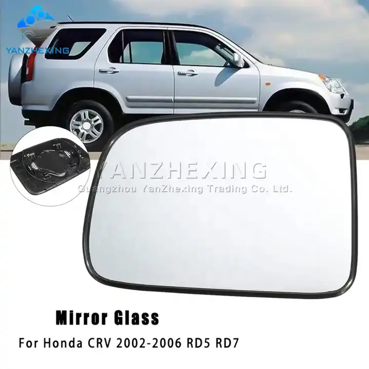 Yzx กระจกมองหลังรถยนต์76203-SPA-H01 76253-SPA-H01สำหรับ Honda CRV 2002 2003 2004 2005 2006