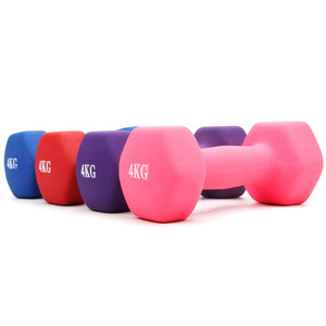 Gym Exercise Color Cast Iron <strong>Dumbbell</strong> <strong>Set</strong> <strong>Women</strong> Use Vinyl PVC Neoprene Dipping <strong>Dumbbell</strong> Cheap Gym <strong>Dumbbell</strong> - Product Image 5