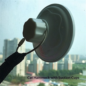 Kitchen Bathroom Shower Hanger Holder <b>Hooks</b> Wall Mount <b>Plastic</b> Powerful Vacuum Suction Cup with Double <b>Hook</b> - Product Image 4