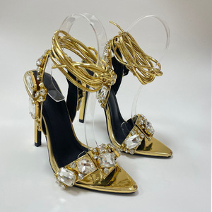 Scarpe da donna di lusso appena uscite e sandali da donna 2022 interi scarpe con tacco alto da donna - Product Image 6