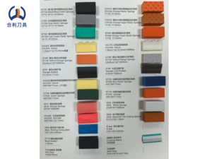 Coussin de <span class=keywords><strong>d</strong></span>écoupe haute élasticité en caoutchouc doré 25-60 Shore - Product Image 2