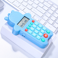 Calculatrice de cadeau mnémonique Calculatrice de jeu électronique promotionnelle Calculatrice d'arithmétique mentale pour enfants en forme d'ours