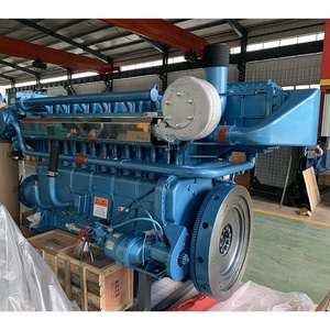 Tốc độ cao an toàn và bền baudouin 6m33 loạt động cơ diesel hàng hải (550-1020hp/404-750kw) với hộp số - Product Image 1