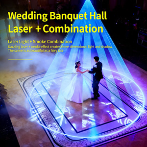 Laser-Rauch-Projektions-Kombination, Kreative Lichtshow für Bühne, Öffentliche Kunst, Professionelle Laser-Nebelmaschine für Konzerte & Hochzeiten - Product Image 1