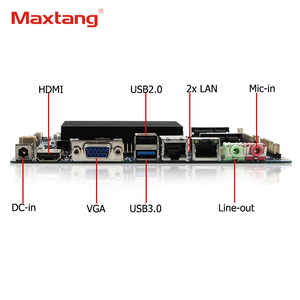 Maxtang Motherboard mit Prozessor J1800 J1900 N2940 Win8/10 32/64bit Linux 32/64bit Mini ITX Gamer Motherboard - Product Image 2