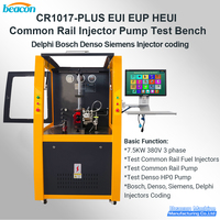 Testeur de rail commun diesel CR1017-PLUS avec système de codage et de mise à jour à distance des injecteurs pour la réparation de pompes à injection diesel