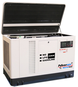 65 DB!!! Powergen 3-giai đoạn cách âm làm mát bằng chất lỏng Lifan ô tô cấp động cơ siêu im lặng Máy Phát Điện Xăng 30Kw - Product Image 3