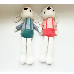Conejito de <span class=keywords><strong>Peluche</strong></span> Blanco, Juguete de <span class=keywords><strong>Peluche</strong></span> Suave de Animalito - Product Image 4