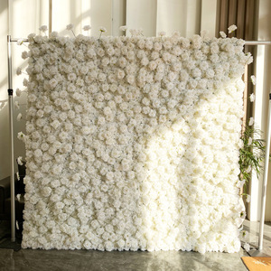 Panel de Flores Artificiales Realistas 5D, Hecho a Mano, Ajustable, para Decoración de Bodas y Hoteles, Ecológico - Product Image 6