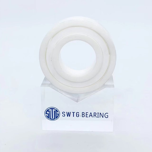 High-Speed Quiet Maintenance-Free 6206 P0 Ceramic Single Row Deep Groove Ball Bearings 30mm Inner Diameter 62mm Outer Diameter