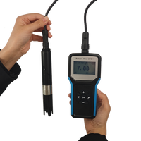 Portable PH/ DO/Salinité/TDS/ EC/ ORP/Ammoniac/Nitrate mètre LCD affichage compteur portable