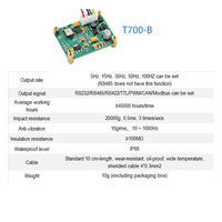 Sensor de Inclinación Triaxial de Salida Digital MEMS, Inclinómetro de 3 Ejes, Placa Inclinómetro con Rango de ±90° °   RS232 RS485 RS422 TTL CAN Modbus