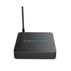 Fabrika fiyat akıllı set top box HLQ -MAX + S912 OCTA çekirdek 4k çift wifi BT 4.0 2GB 8GB android tv kutusu