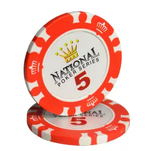 Gourde de de Poker en argile à base de pièces, 14g, pour divertissement, en noir, Jack, Monte Carlo, coussins métalliques, Hold'em, Poker