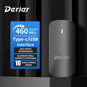 Дерлар OEM PSSD 256 ГБ 512 ГБ 1 ТБ 2 ТБ 4 ТБ портативное хранилище USB 3,1 disque dur externe твердотельный привод из алюминиевого сплава - Product Image 2