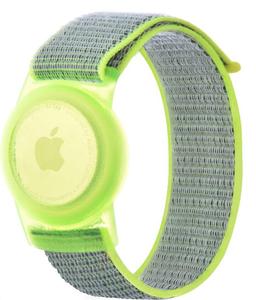 Silicone trường hợp nylon dây đeo cho airtag chủ cho trẻ em và người già cổ áo bảo vệ định vị trường hợp bìa cho Apple airtag trường hợp - Product Image 4