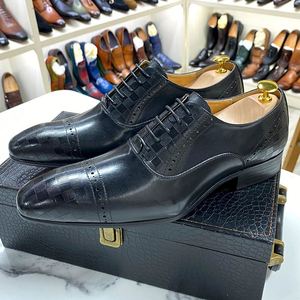 2026 Men's Party Shoes with Anti-Odor Rubber Toe Spring Autumn Winter Camouflage Genuine Leather Upper Lace-up Oxford Style - Product Image 3