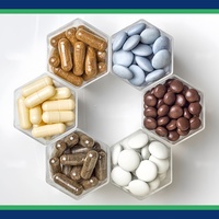 Capsules de mélange de champignons riches en Crinière de lion, Queue de dinde, Chaga et Cordyceps pour le soutien immunitaire, 2 capsules par jour, Durée de conservation de 24 mois