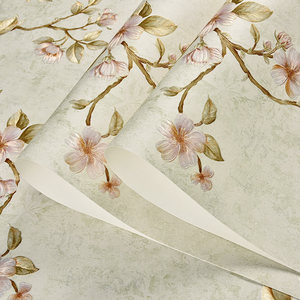Papel Tapiz Autoadhesivo 3D con Diseño Floral, Removible, Impermeable, Estilo Americano para Sala de Estar, Dormitorio, Pared de TV - Product Image 3