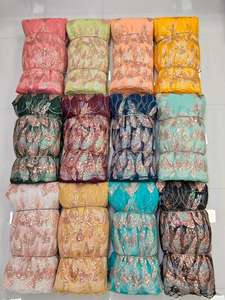 Standard Quality Sequence <b>Net</b> <b>Fabric</b> for Women Dress Making Available at Bulk Price From Indian Supplier - Product Image 4