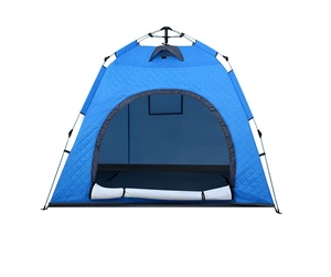 <span class=keywords><strong>Carpa</strong></span> de pesca en hielo Da Niu para una sola persona, diseño plegable de montaje rápido, estructura espaciosa de fibra de vidrio, impermeable <span class=keywords><strong>y</strong></span> resistente al viento, para pesca de carpas. - Product Image 2
