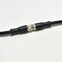 Cable Ethernet Industrial M12 X Code de 8 Pines, 10 Gbps, Cat6A, Blindado, para Cámaras de Visión Artificial GigE, Longitud Personalizada
