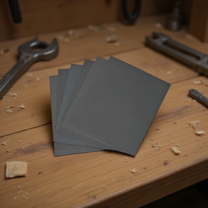 Feuille de papier abrasif en carbure de silicium Ttake Ab3044, grain 280, 230x280 mm, outils abrasifs - Product Image 3