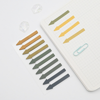 Memo Note Pet Colorful Custom Printed Arrow Memo Pad Rectangular Pet Sticky Notes