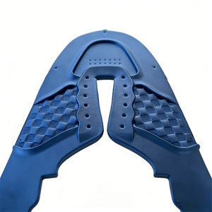 Kezhi International - Parte Superior de Zapatos Deportivos Transpirable de Malla con Diseño de Diamantes Azul Oscuro, Cómoda y Duradera, de TPU, a Buen Precio - Product Image 4
