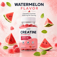 Gommes à la créatine OEM/ODM suppléments nutritionnels pour le sport riches en vitamine monohydrate de créatine convenant aux hommes et aux femmes.
