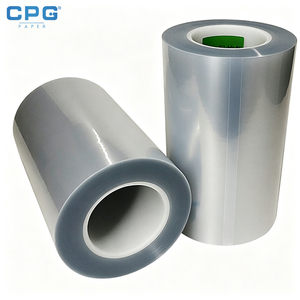 Rollo de Película Termoencogible PETG de Alta Transparencia, Material para Envolturas Encogibles, Encogimiento Estable, Proveedor de Etiquetas para Botellas de Bebidas y Cosméticos - Product Image 1