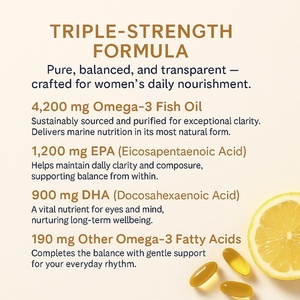 Cápsulas de Aceite de Pescado Omega-3 EPA de Alta Calidad, Suplemento para Reforzar la Inmunidad y Antiinflamatorio - Product Image 4