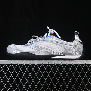 Zapatillas Retro con Cordones para Correr, Parte Superior de Malla Transpirable, Diseño Ligero, Estilo Primavera-Verano para Caminatas Urbanas - Product Image 2