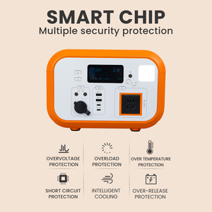 Portable Power Station for Home Backup Power 600 <strong>Watt</strong> <strong>Solar</strong> Generator with AC Output 600W (12v/24v Car Port) <strong>Solar</strong> Battery - Product Image 3